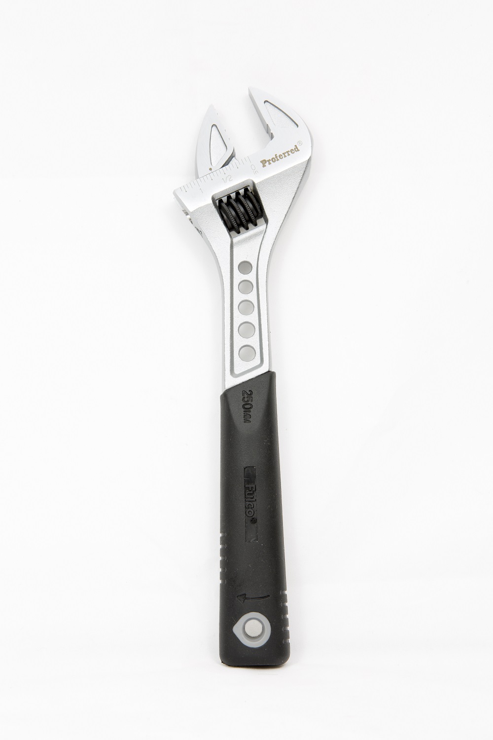 PROFERRED ADJ. WRENCH TIGER PAW W/ PADDED HANDLE MATTE 10''